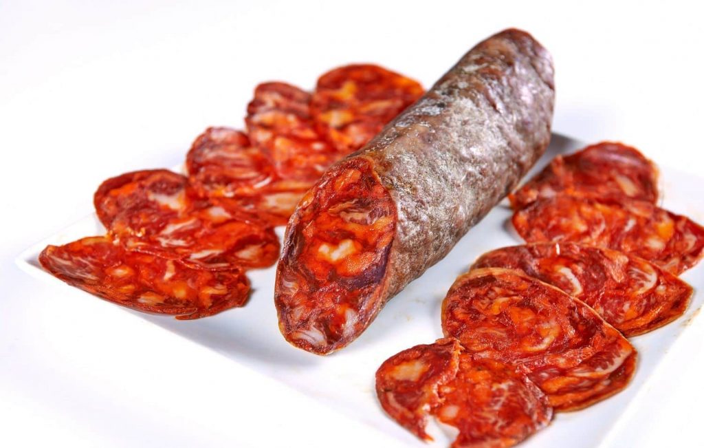 Chorizo de potes casero